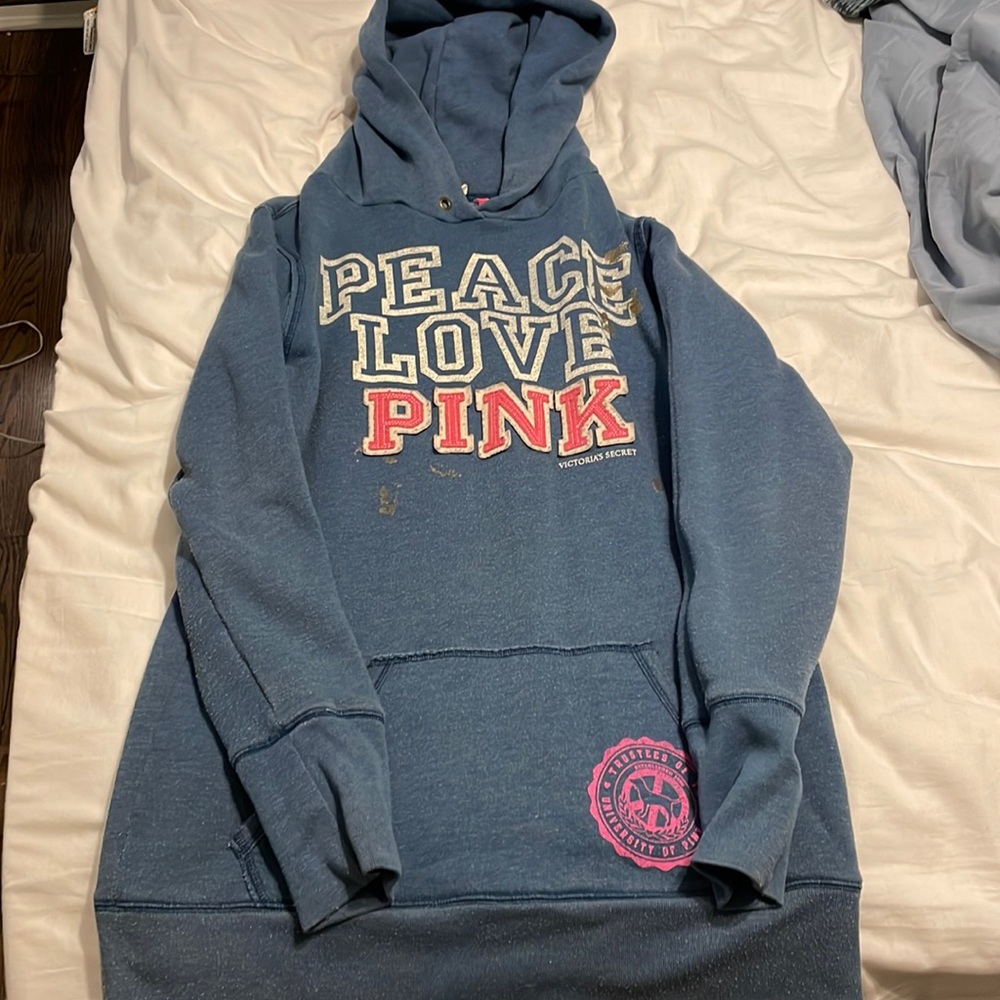 Victoria Secret Pink Tunic Hoodie